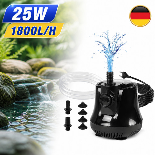 25w 1800l tauchpumpe - 1800l/h,