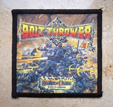 PATCH / AUFNÄHER - BOLT THROWER - REALM OF CHAOS ( SLAVES... ) - DEATH METAL