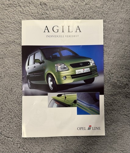 Opel agila iline prospekt - opel,