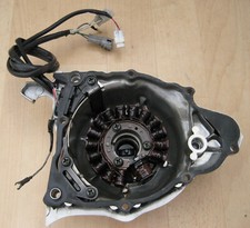 YAMAHA SR125 TYP 10F ORIGINAL ZÜNDUNGSDECKEL + STATOR ZÜNDUNG LICHTMASCHINE