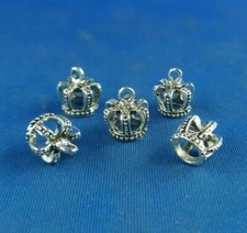 Krone Kronen CHARIVARI SCHARIVARI FASSUNGEN Trachtenschmuck ANHÄNGER 5 Stck 