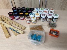 Seidenmalerei Set mit Rahmen