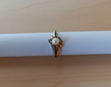 Damenring mit perle gold - gold, 333