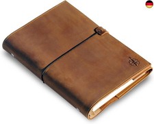 Wanderings A5 Leder Notizbuch