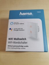 Hama WiFi Touch Wand Licht Schalter Unterputz WLAN Smart Home Alexa Google 548