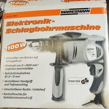 Brüder Mannesmann Schlagbohrmaschine Bohrmaschiene 1100w  12545