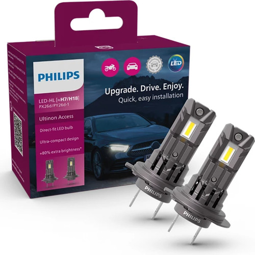 Philips h18 ultinon access - h7/h18,