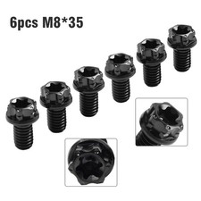 6pcs titanium screws Torx head