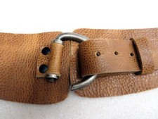 EXKLUSIVER Gürtel XXL Ledergürtel NEU Damengürtel EXTRABREIT Rarität LEDER Top *