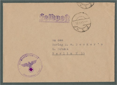Feldpost fpn - feldpost,,