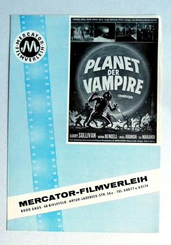 Planet der vampire - mario, bava