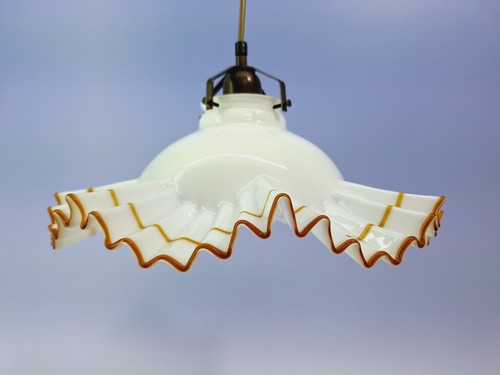 Antike lampe glas hängelampe - lampe,