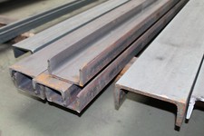 U-Träger UNP S235 roh - Pfosten Eisen Metall Stütze Pfeiler Formstahl U-Stahl
