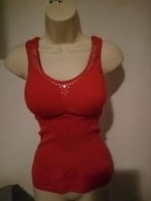 NEU! rot Schlankstütz Mieder Gr. S von HSE24 mit dekorativen kleinen Nieten 