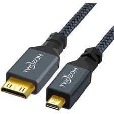 Micro HDMI auf Mini HDMI Kabel, Mini HDMI Stecker auf Micro HDMI Stecker, Mic...