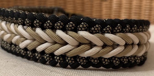 Paracord hundehalsband - paracord,