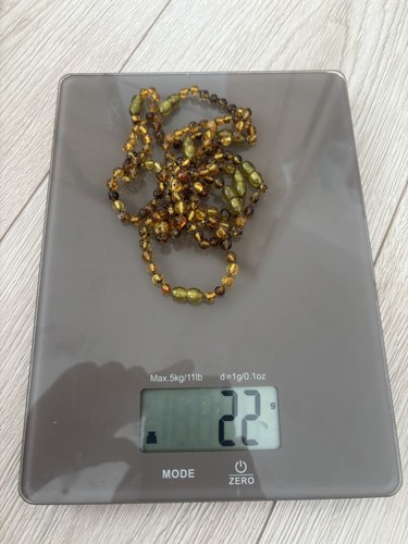Baltic amber bracelet lot - lot, 22g