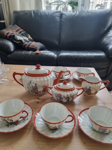 Vintage porzellan teeservice - vintage,