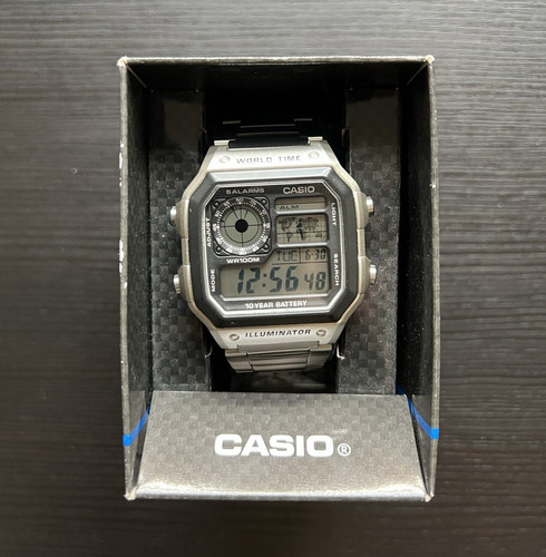 Casio 1200whd 1avef - ae-1200whd-1avef, world