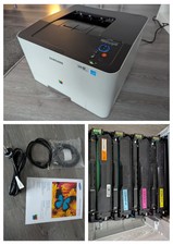 Samsung CLP-415NW Farblaserdrucker – WLAN / LAN / USB + 4 zusätzliche Toner