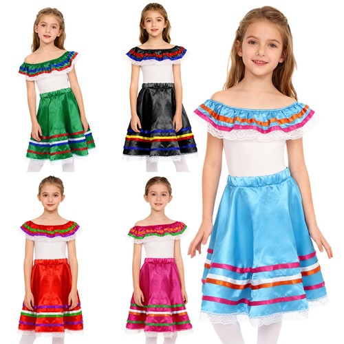 Mädchen mexikanisches kleid - mädchen,