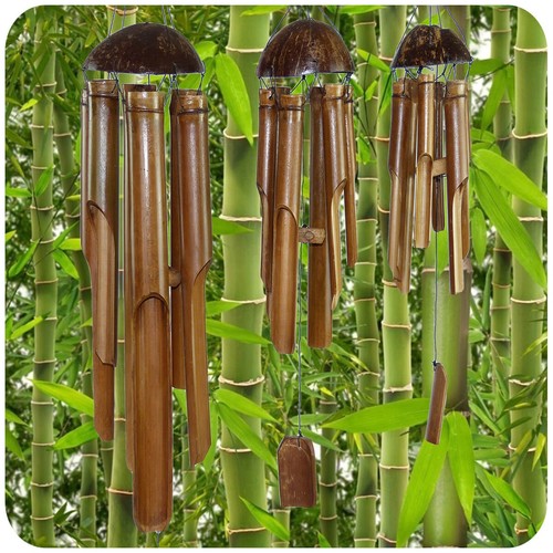 Windspiel klangspiel bambus - windspiel,