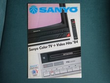 Faltblatt / Prospekt Sanyo