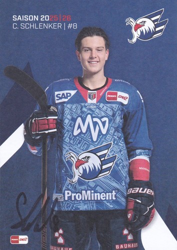 Autogrammkarte colin schlenker - autogrammkarte,