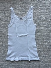 Tank Top weiß - Revival Greta Rippenunterhemd von Schiesser Revival M/38 weiss