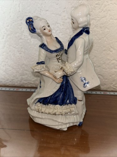 Porzellan figur tanzendes paar - figur,
