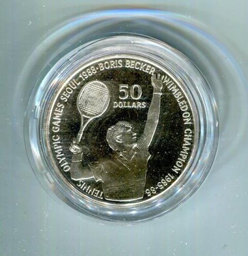 Niue dollars 1987 olympiade - 50,