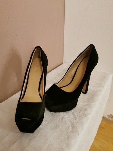 Zara high heels peeptoes - heels,