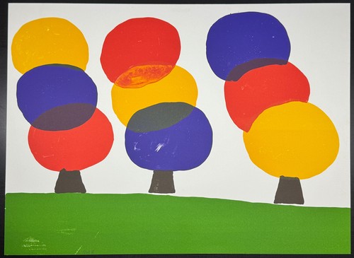 Tal park farblithographie - tal, r,