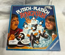 Plitsch Platsch Pinguin - Lustiges Gesellschaftsspiel Vintage Top Spiel
