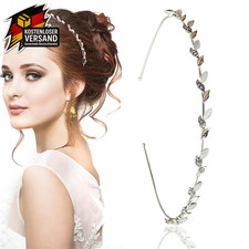 Haarschmuck Kommunion Mädchen Gold Blätter Haarreif Hochzeit Braut Kopfschmuck E