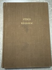 Noten Partitur Verdi Requiem Studienpartitur
