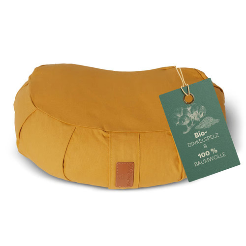 Yogakissen halbmond kissen mit - halbmond,