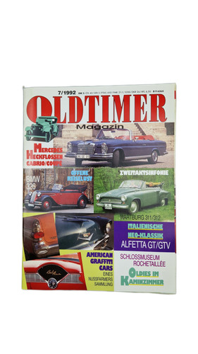 Oldtimer magazin von 1992 - von,