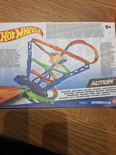 Hot wheels spiral speed crash - wheels,