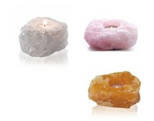 Edelstein Teelicht Halter