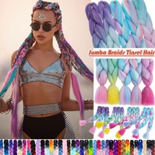 Zöpfe Kunsthaar Haar Braids Twist Zum Einflechten Flechten Jumbo Braiding Ombre