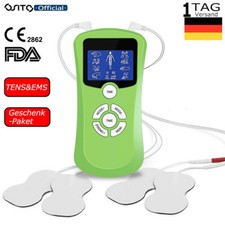 TENS EMS Reizstromgerät 8modi Massagegerät Muskelstimulation Schmerzlinderung