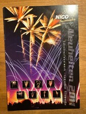 Alter NICO Feuerwerk Katalog