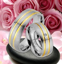 2 Ringe Trauringe Eheringe