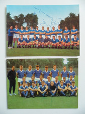 2 x Schalke 04  org. signiert  60er Jahre Bergmann-Verlag  Postkarten (10)