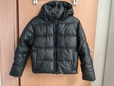 Zara Winterjacke X Lederoptik