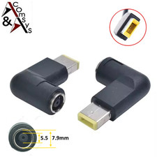 Netzteil Steckeradapter 7.9*5.5mm Buchse auf USB Square Adapter Lenovo Yoga Gelb