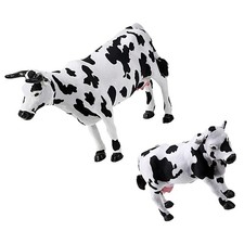  2 Pcs Garten Decoration Kuh