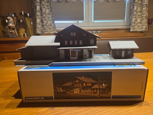 Modelleisenbahn bahnhof - modelleisenbahn, h0