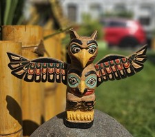 Mini Totem Pole Wood